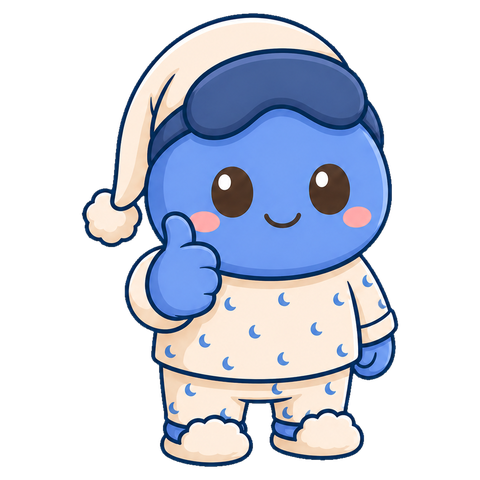 Blu giving a thumbs up