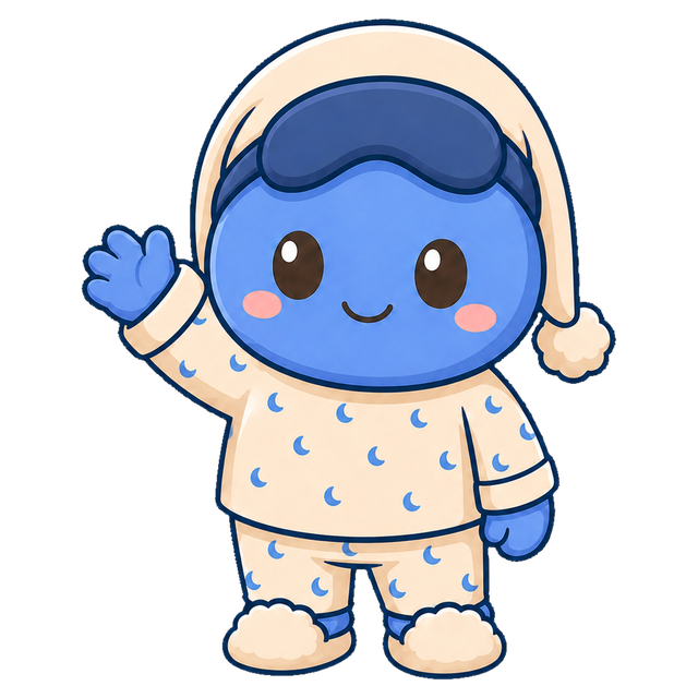 Blu waving hello
